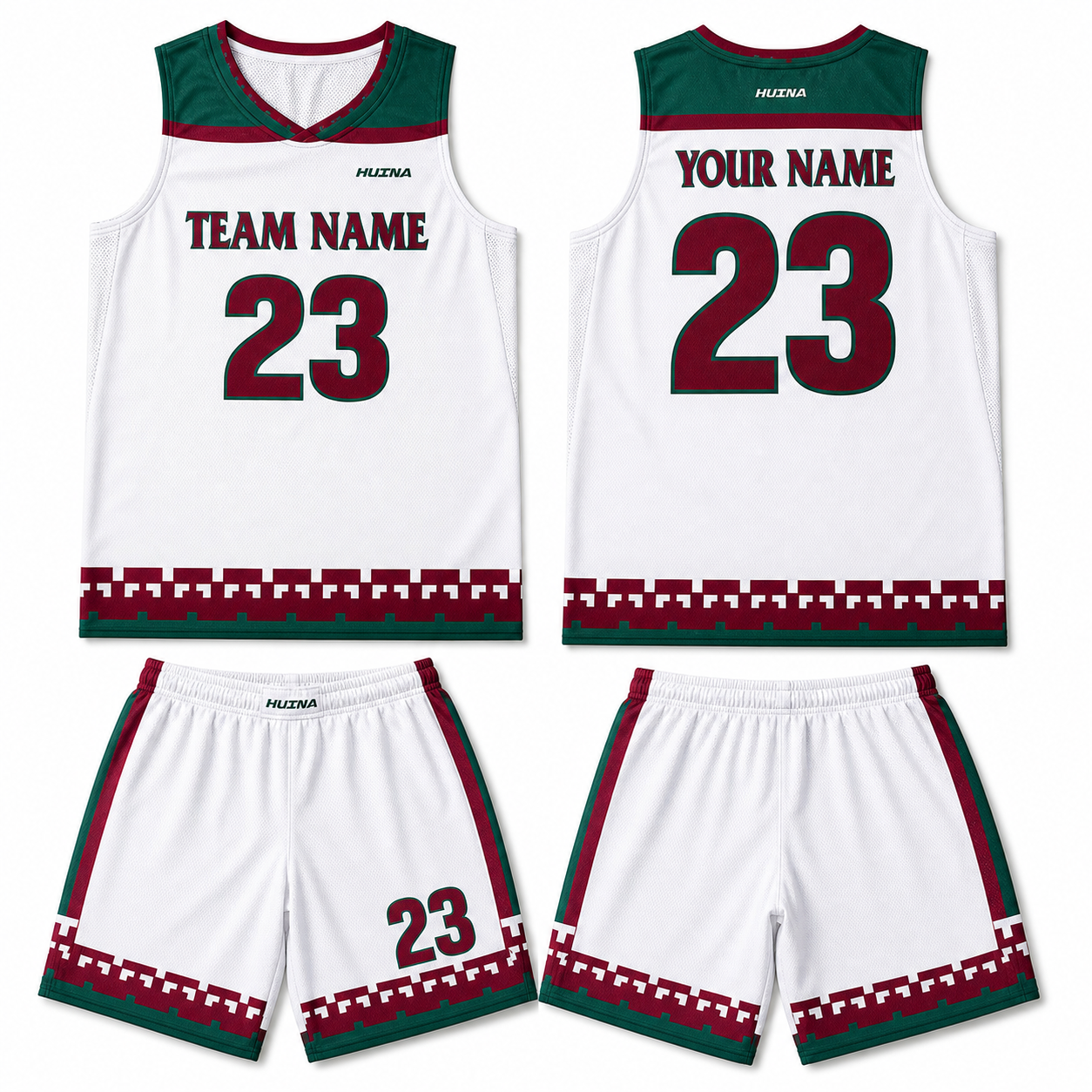 HUINA custom jersey set proof