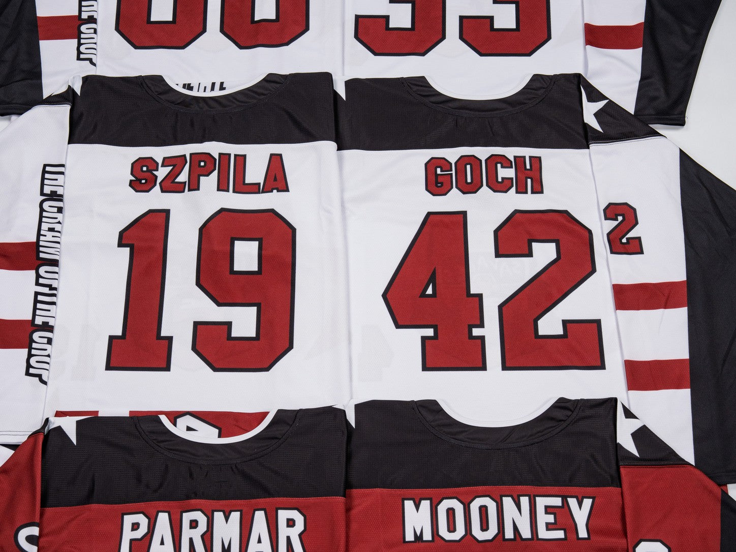 HUINA custom hockey jersey product family